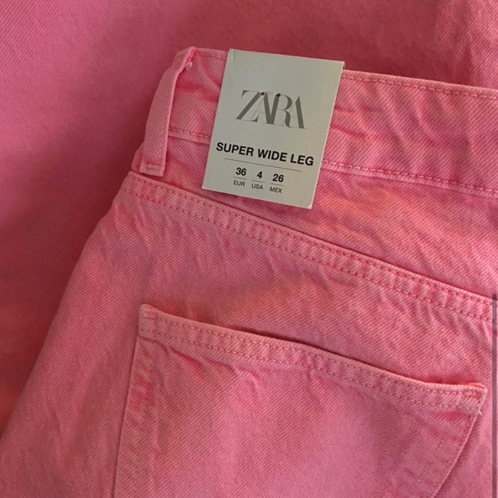 ZARA pink jeans. Nwt 💞